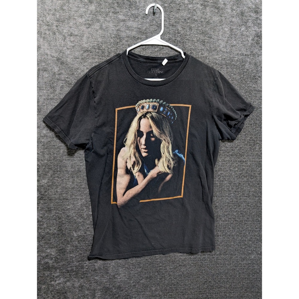 Ellie Goulding Delirium World Tour 2016 Concert T-Shirt Black Mens‎ Medium M